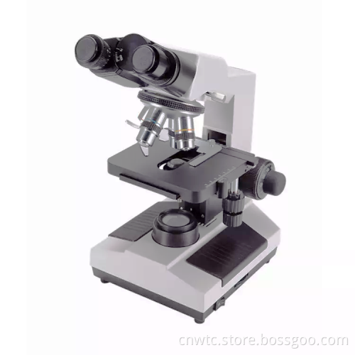 CE ISO Certified Laboratory Microscope: 40-1600X Magnification, Biological Specimen Analysis - Model 107BN